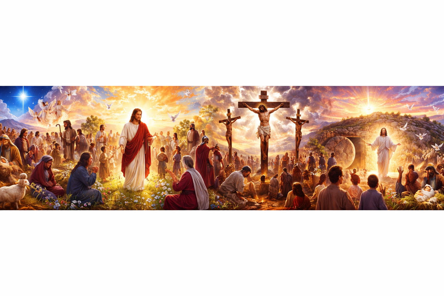 Faith Prayer Worship Banner